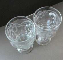 Load image into Gallery viewer, 1960s Lars Hellsten Swedish Glass Skruf Pair Beer Man Glasses
