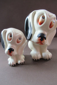 1930s Crown Devon. Pair of Dog Figures Desmond