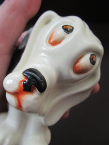 1930s Crown Devon. Pair of Dog Figures Desmond