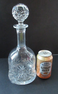 Rogaska Crystal Red Wine or Claret Decanter Queen Design 12 inches