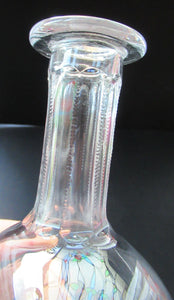 Rogaska Crystal Red Wine or Claret Decanter Queen Design 12 inches