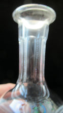 Load image into Gallery viewer,  Rogaska Crystal Cordial Decanter. Queen Design 9 3/4 inches
