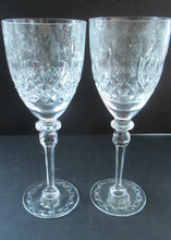 Load image into Gallery viewer, Set of Six Rogaska Long Stemmed Glasses Red Wine Crysta
