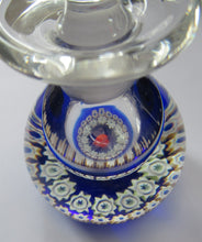 Load image into Gallery viewer, 1980s Caithness Scottish Glass Perfume Bottle Valentine&#39;s Love Heart Inclusion Millefiori
