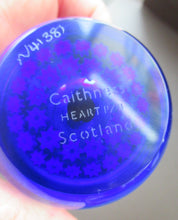 Load image into Gallery viewer, 1980s Caithness Scottish Glass Perfume Bottle Valentine&#39;s Love Heart Inclusion Millefiori
