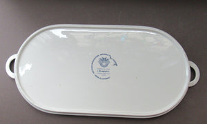 Vintage Acapulco VILLEROY & BOCH. Huge Oval Serving Dish / Platter with Handles