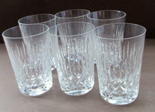 Load image into Gallery viewer, Lovely Set of SIX Vintage 1950s EDINBURGH CRYSTAL High Ball or Whisky Tumblers: APPIN PATTERN
