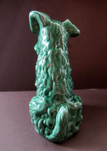 Load image into Gallery viewer, Vintage Large Seated Green Sylvac Terrier 
