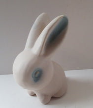 Load image into Gallery viewer, 1930s Art DEco Bourne Denby Marmaduke White Rabbut 8 inches
