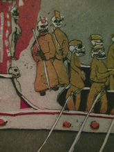 Load image into Gallery viewer, Pencil Signed Patrick Procktor Pensil Signed Lithograph Regatta Venice
