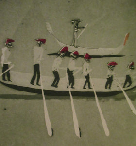 Pencil Signed Patrick Procktor Pensil Signed Lithograph Regatta Venice