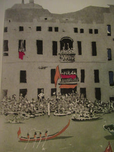Pencil Signed Patrick Procktor Pensil Signed Lithograph Regatta Venice