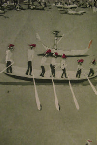 Pencil Signed Patrick Procktor Pensil Signed Lithograph Regatta Venice