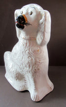 Load image into Gallery viewer, Large Staffordshire Wally Dugs Staffordshire Dogs Chimney Spaniels Victorian Antique
