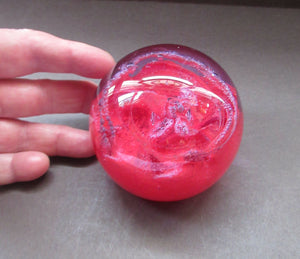 1985 Colin Terris 1980s Vintage Caithness Paperweight Infermo