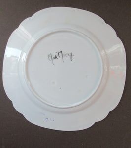 1920s Antique Scottish Pottery Side Plate Mak Merry Pottery
