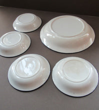 Load image into Gallery viewer, Heron Kirkcaldy Methven Pottery Five Bowls Floral Pattern
