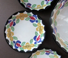 Load image into Gallery viewer, Heron Kirkcaldy Methven Pottery Five Bowls Floral Pattern
