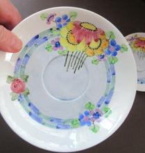 Load image into Gallery viewer, 1920s Mak Merry Floral Plates Scottish Pottery Antique
