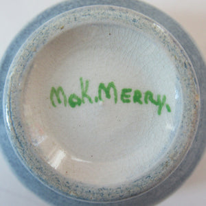1920s Mak Merry Open Bowl and Saucer Scottish Antique Pottery