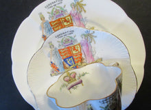 Load image into Gallery viewer, 1902 Foley China Trio Coronation of Edward VII 1902
