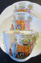 Load image into Gallery viewer, 1902 Foley China Trio Coronation of Edward VII 1902
