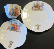 Load image into Gallery viewer, 1902 Foley China Trio Coronation of Edward VII 1902
