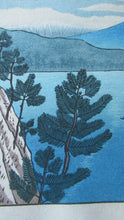 Load image into Gallery viewer, Gihachiro Okuyama (1907 - 1981). Vintage Japanese Woodblock Print of Mount Fuji

