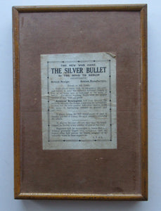 1914 WWI War Game Antique The Silver Bullet or The Road to Berlin
