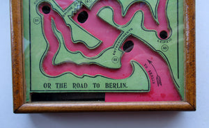 1914 WWI War Game Antique The Silver Bullet or The Road to Berlin