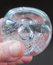 Load image into Gallery viewer, Alastair MacIntosh Caithness Paperweight Silver Rain Vintage 1992
