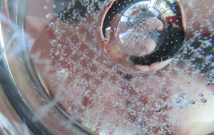 Alastair MacIntosh Caithness Paperweight Silver Rain Vintage 1992