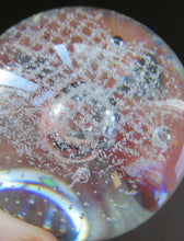 Load image into Gallery viewer, Alastair MacIntosh Caithness Paperweight Silver Rain Vintage 1992
