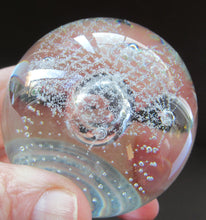 Load image into Gallery viewer, Alastair MacIntosh Caithness Paperweight Silver Rain Vintage 1992
