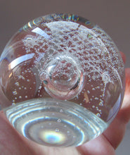Load image into Gallery viewer, Alastair MacIntosh Caithness Paperweight Silver Rain Vintage 1992
