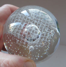 Load image into Gallery viewer, Alastair MacIntosh Caithness Paperweight Silver Rain Vintage 1992

