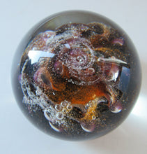 Load image into Gallery viewer, EARLY 1971 Caithness Paperweight &quot;Sun&quot; from the Planets (Third Series). Designed by Colin Terris and Peter Holmes
