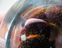 Load image into Gallery viewer, EARLY 1971 Caithness Paperweight &quot;Sun&quot; from the Planets (Third Series). Designed by Colin Terris and Peter Holmes

