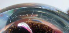 Load image into Gallery viewer, EARLY 1971 Caithness Paperweight &quot;Sun&quot; from the Planets (Third Series). Designed by Colin Terris and Peter Holmes
