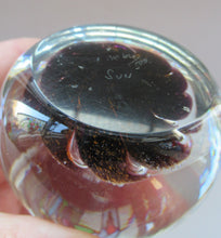 Load image into Gallery viewer, EARLY 1971 Caithness Paperweight &quot;Sun&quot; from the Planets (Third Series). Designed by Colin Terris and Peter Holmes

