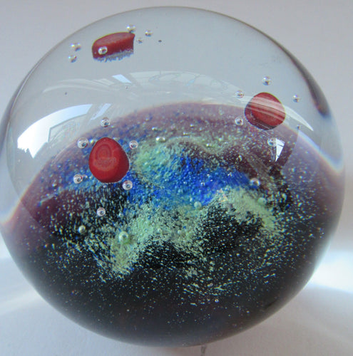 Planets Series Paperweight 1971 Uranus Colin Terris and Peter Holmes