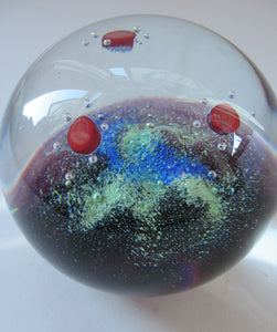 Planets Series Paperweight 1971 Uranus Colin Terris and Peter Holmes