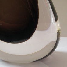 Load image into Gallery viewer, 1960s Geoffrey Baxter Cinnamon Ham Bone Whitefriars Glass Vase
