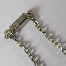 Load image into Gallery viewer, Stylish Vintage 1980s Hallmarked Silver Scottish Pendant with Amethyst Inclusion
