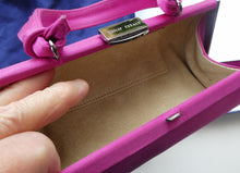 Load image into Gallery viewer, Pre-loved Philip Treacey Small Pink Handbag or Clutch Bag. Boxed with Dustbag
