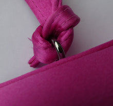 Load image into Gallery viewer, Pre-loved Philip Treacey Small Pink Handbag or Clutch Bag. Boxed with Dustbag
