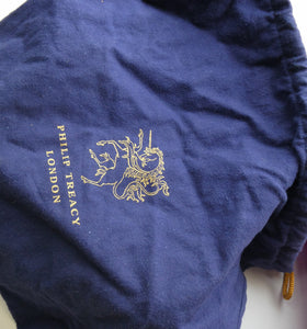 Pre-loved Philip Treacey Small Pink Handbag or Clutch Bag. Boxed with Dustbag