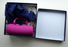 Load image into Gallery viewer, Pre-loved Philip Treacey Small Pink Handbag or Clutch Bag. Boxed with Dustbag
