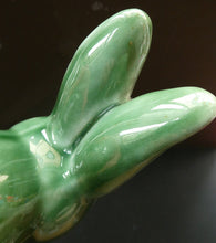 Load image into Gallery viewer, 1930s Denby Green Cottonwool Tail Rabbit
