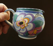 Load image into Gallery viewer, 1930s Art Deco Poole Pottery Truda Carter Jug Fuchsia
